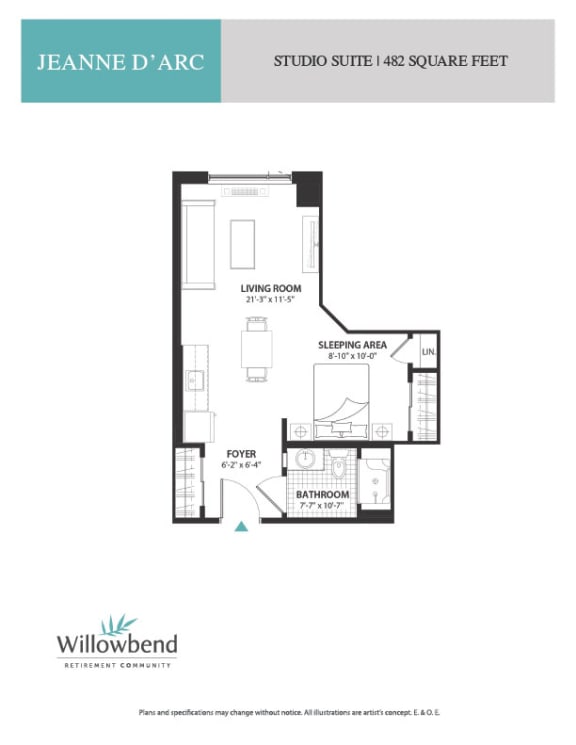 Floor Plans Willowbend Retirement